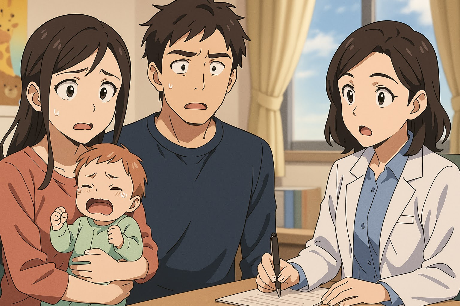 Parent unable to answer doctor’s follow-up questions.